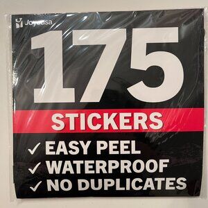Vinyl Stickers for Water Bottles, Laptops, Journals, Scrapbooks (175)  (h/x) NEW